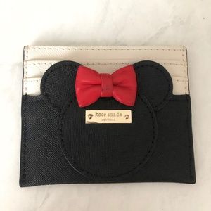 kate spade new york x minnie mouse card case